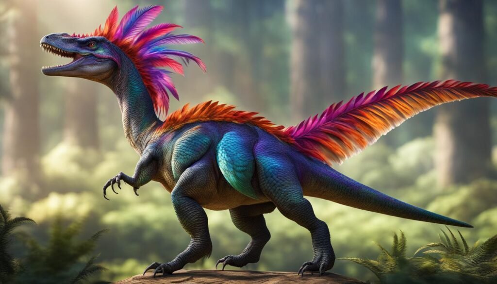 Dinosaur with Feathers