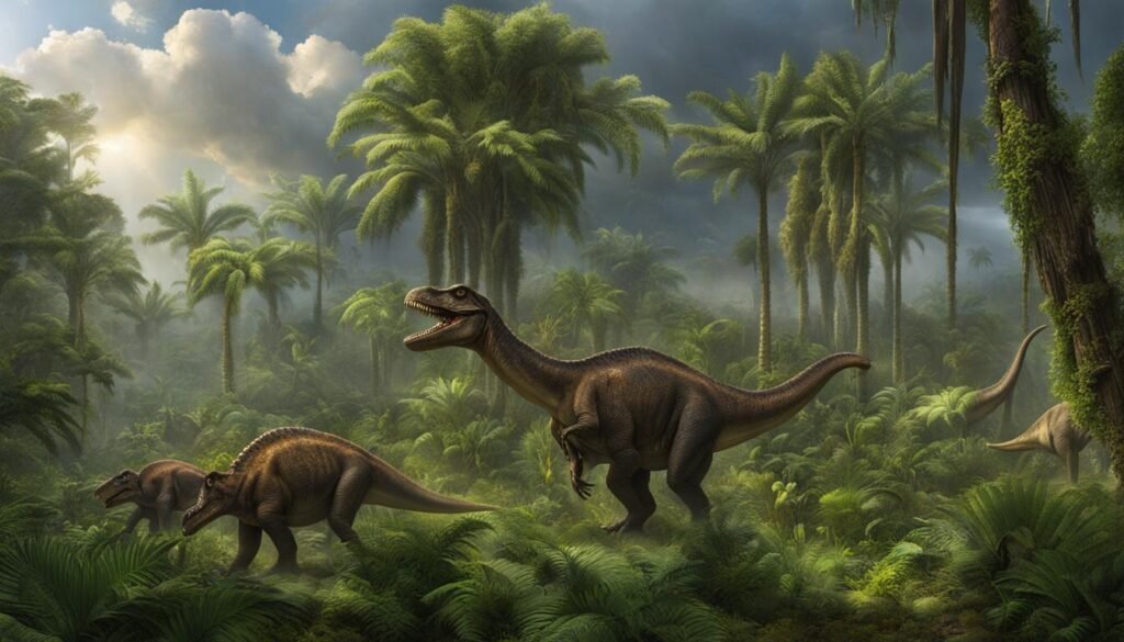 dinosaur impact on climate change