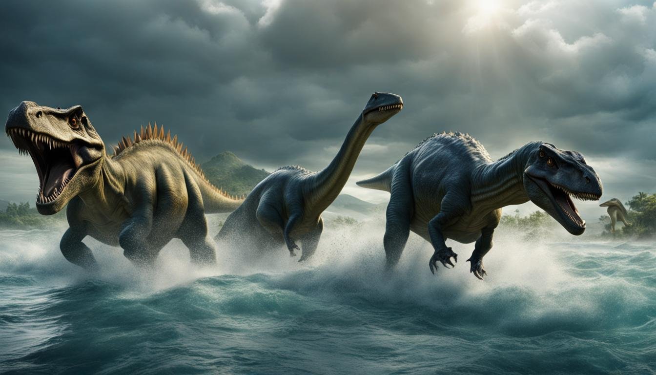 Impact of Changing Sea Levels on Dinosaurs