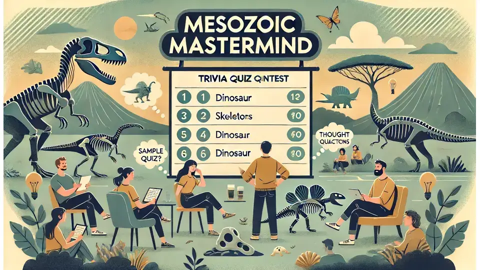 Mesozoic Mastermind: The Ultimate Dinosaur Quiz